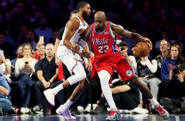 LeBron James Jadi Penentu Kemenangan, Philadelphia 76ers Tumbangkan Juara Bertahan NBA 98-93