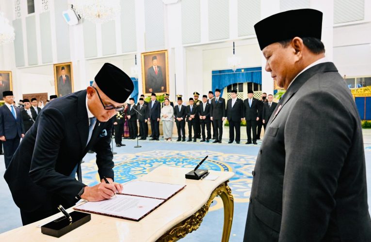 Arrmanatha Nasir Resmi Jadi Menteri Luar Negeri