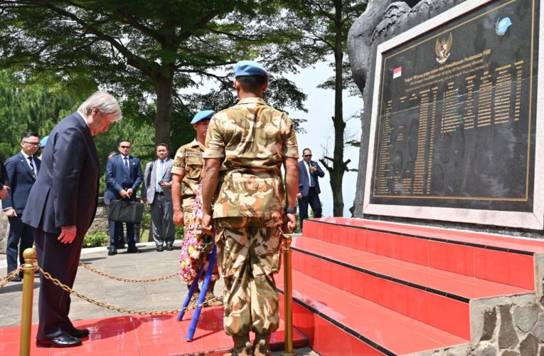 Guterres Apresiasi Kontribusi Indonesia dalam Misi Perdamaian PBB