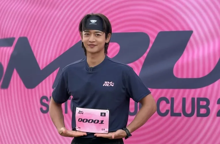 MINHO SHINee Jadi Juara Pertama SM Run 2026