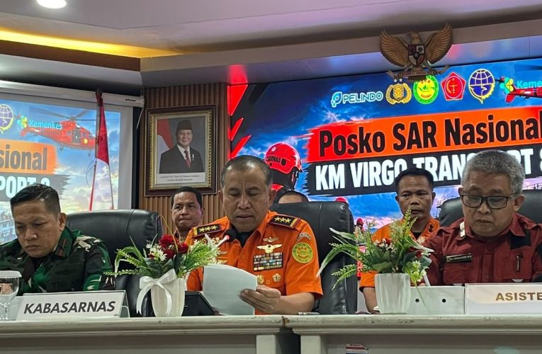 Pencarian 55 Penumpang Hilang KM Virgo Dilanjutkan, Fokus ke Permukaan dan Pesisir