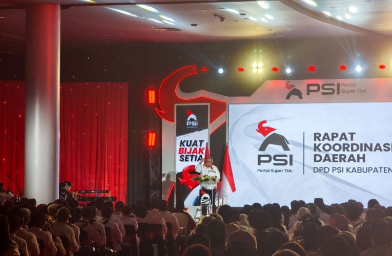 PSI Targetkan Masuk Tiga Besar Nasional, Ahmad Ali Minta Kader Turun ke Masyarakat