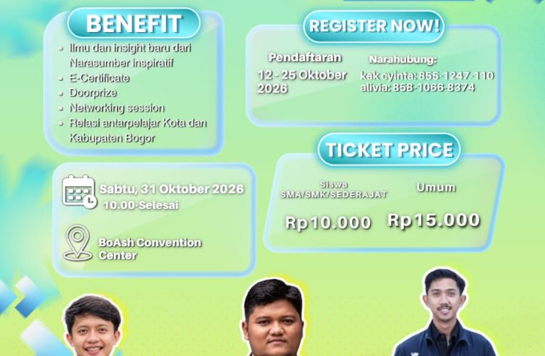 Angkat Tema EduVolve, DILURI EVORA 2026 Ajak Generasi Muda Berdialog dan Bertukar Gagasan