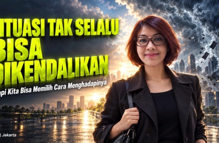Situasi Tak Selalu Bisa Dikendalikan, tetapi Kita Bisa Memilih Cara Menghadapinya