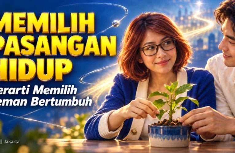 Memilih Pasangan Hidup Berarti Memilih Teman Bertumbuh
