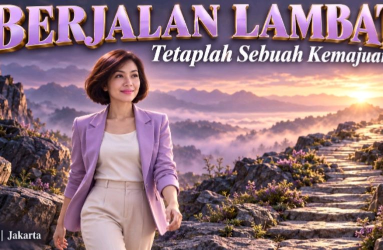Berjalan Lambat Tetaplah Sebuah Kemajuan