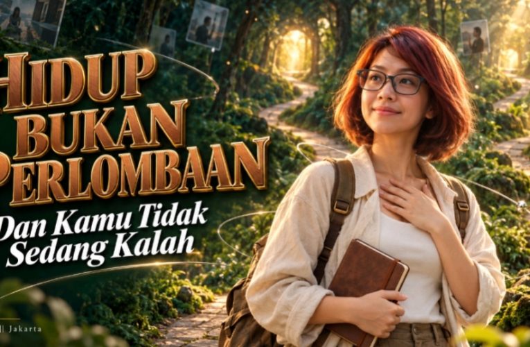Hidup Bukan Perlombaan dan Kamu Tidak Sedang Kalah