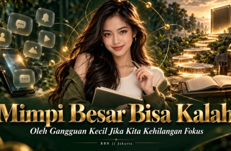 Mimpi Besar Bisa Kalah oleh Gangguan Kecil Jika Kita Kehilangan Fokus