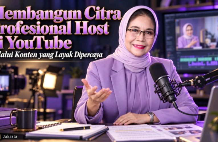 Membangun Citra Profesional Host di YouTube melalui Konten yang Layak Dipercaya