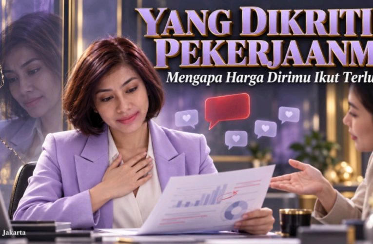 Yang Dikritik Pekerjaanmu, Mengapa Harga Dirimu Ikut Terluka?