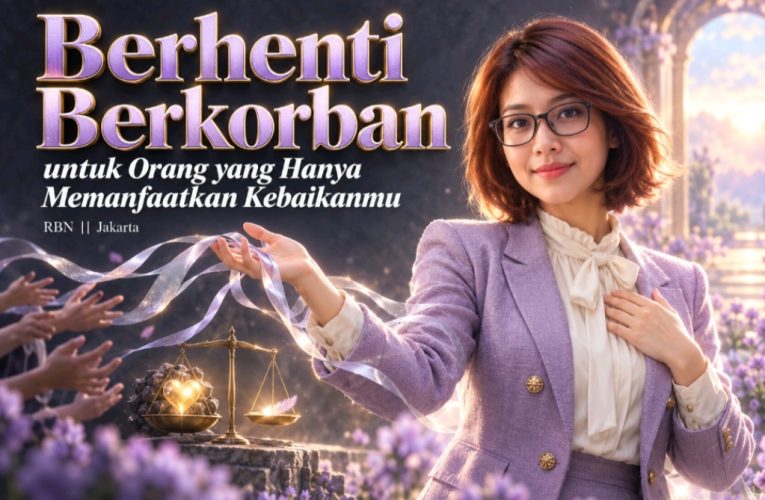 Berhenti Berkorban untuk Orang yang Hanya Memanfaatkan Kebaikanmu