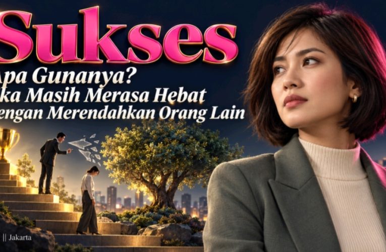 Apa Gunanya Sukses jika Masih Merasa Hebat dengan Merendahkan Orang Lain