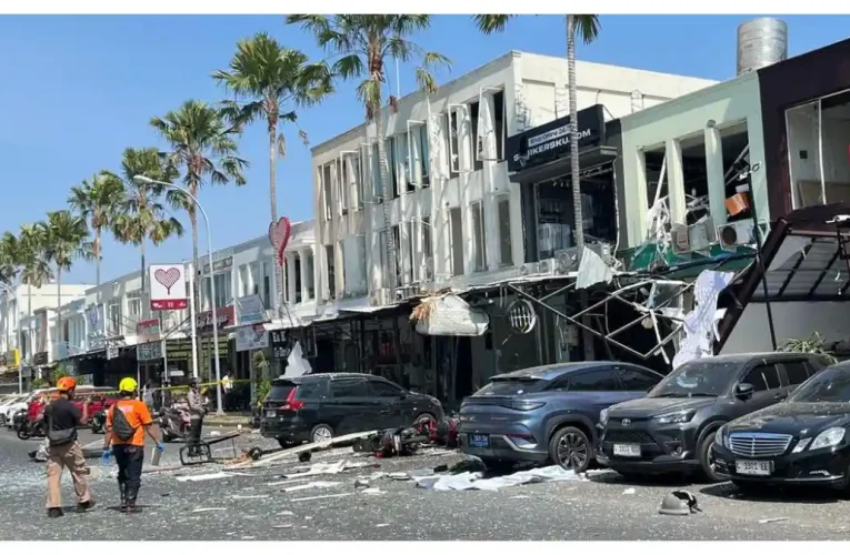 Ledakan Gas LPG Guncang Pakuwon City Surabaya, Lima Orang Terluka