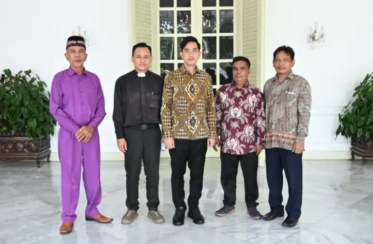 Wapres Gibran Terima Jemaat GKPI Rajeg, Bahas Keberlangsungan Ibadah