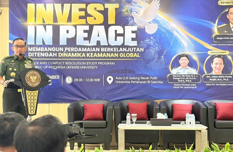 UNHAN RI Gelar Konferensi International Day of Peace 2026, Dorong Investasi Perdamaian Ditengah Dinamika Keamanan Global