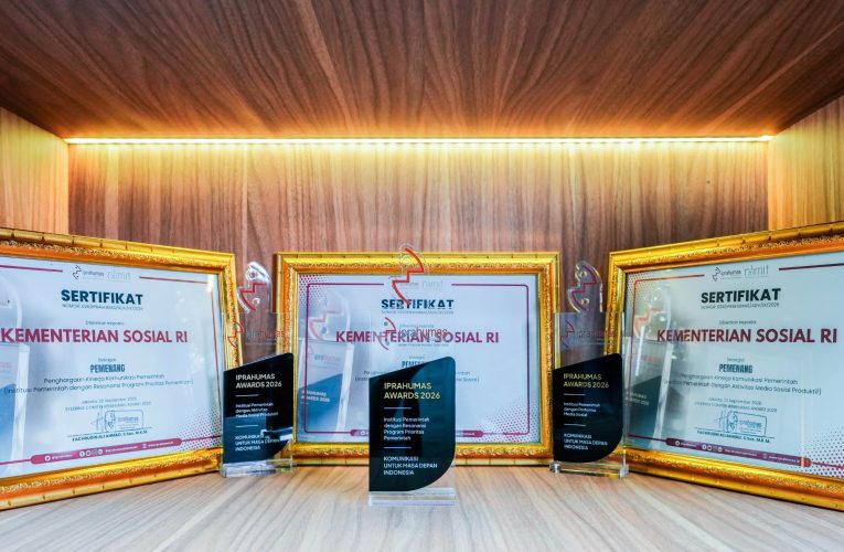 Kemensos Raih Tiga Penghargaan Iprahumas Award 2026