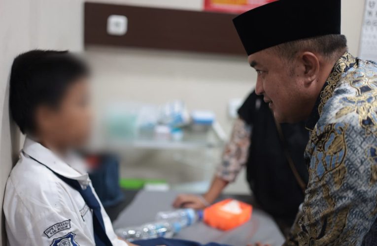 481 Siswa Dramaga Jalani Pemeriksaan, Pemkab Bogor Tanggung Biaya Pengobatan