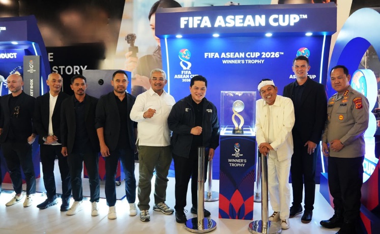 Trofi FIFA ASEAN Cup 2026 Resmi Diperkenalkan di Bandung