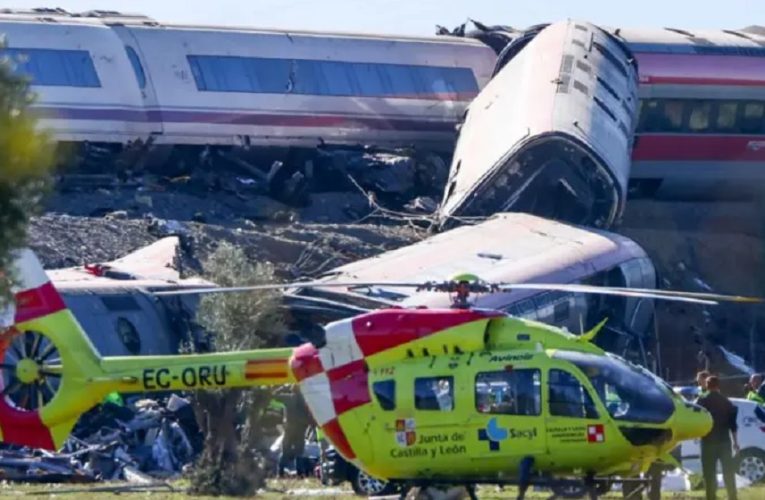 Dua Kereta Cepat Bertabrakan di Spanyol, 40 Orang Tewas dan 179 Terluka